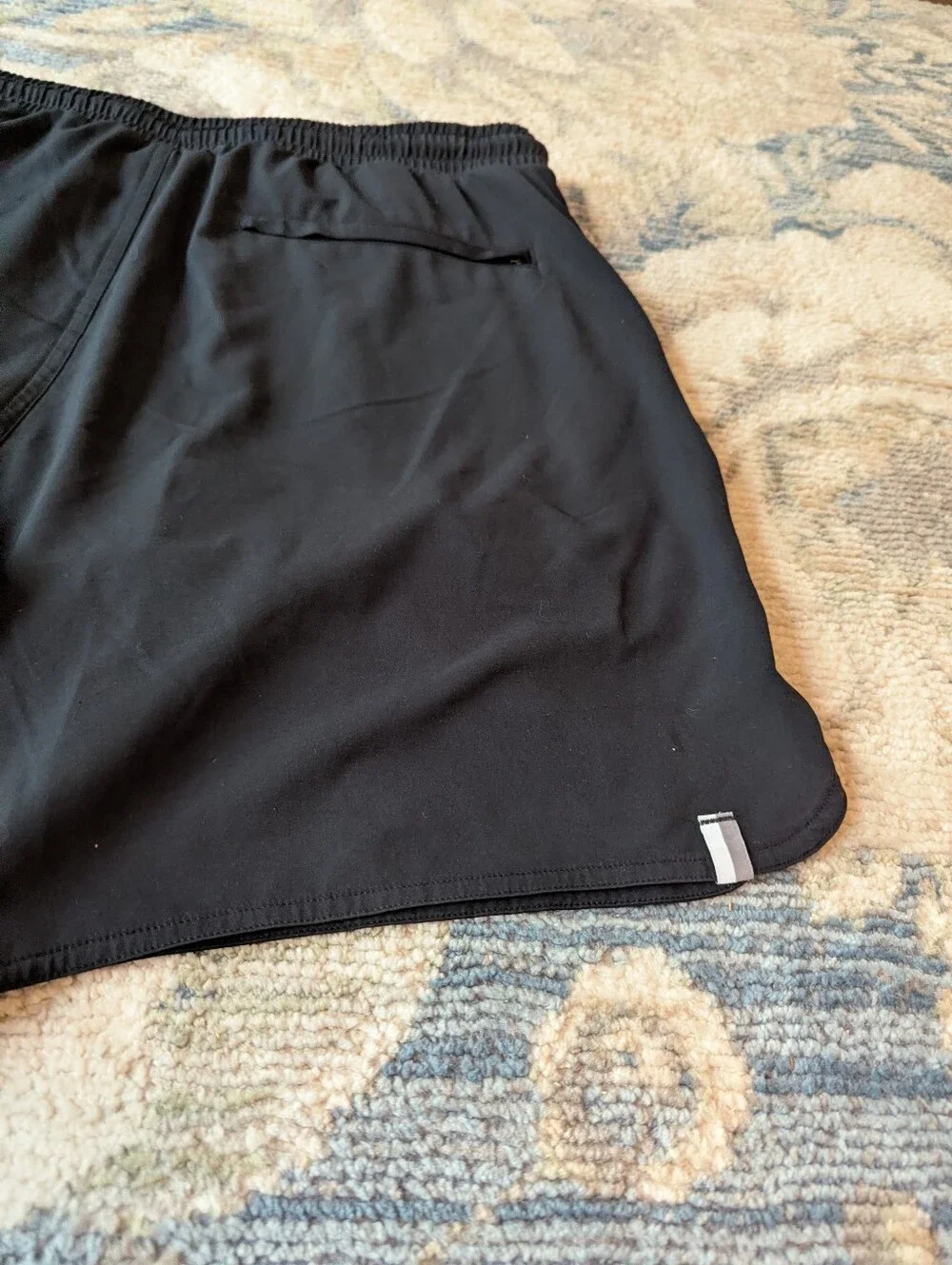 Rhoback Black Athletic Shorts